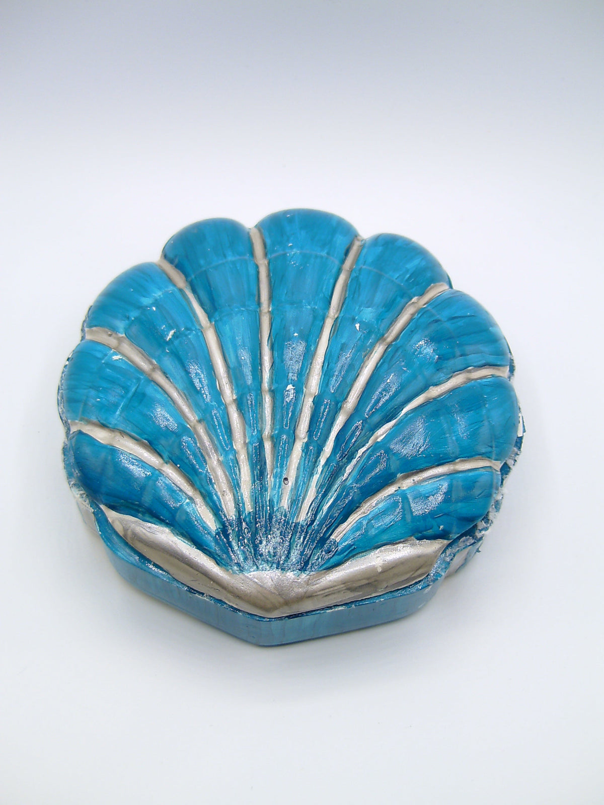 Muschelschatulle geschlossen von oben