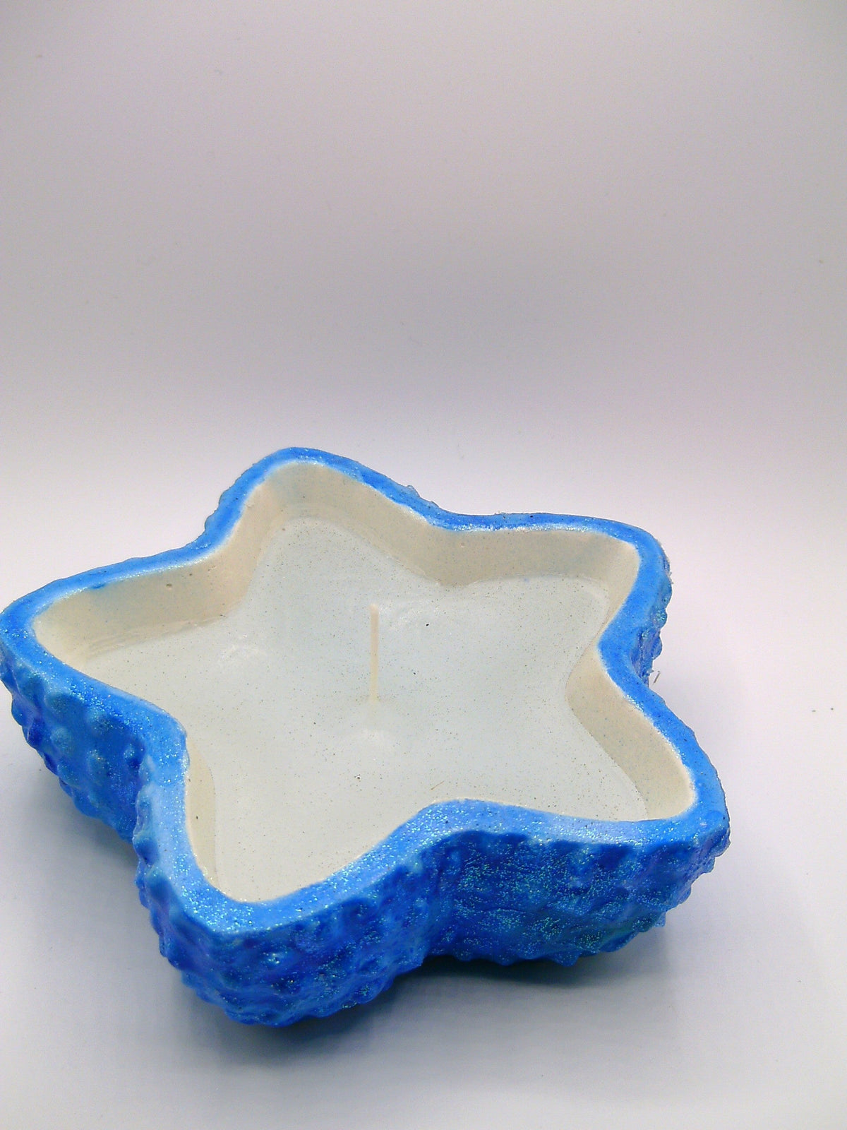 Sternschale Blau von der anderen Seite
