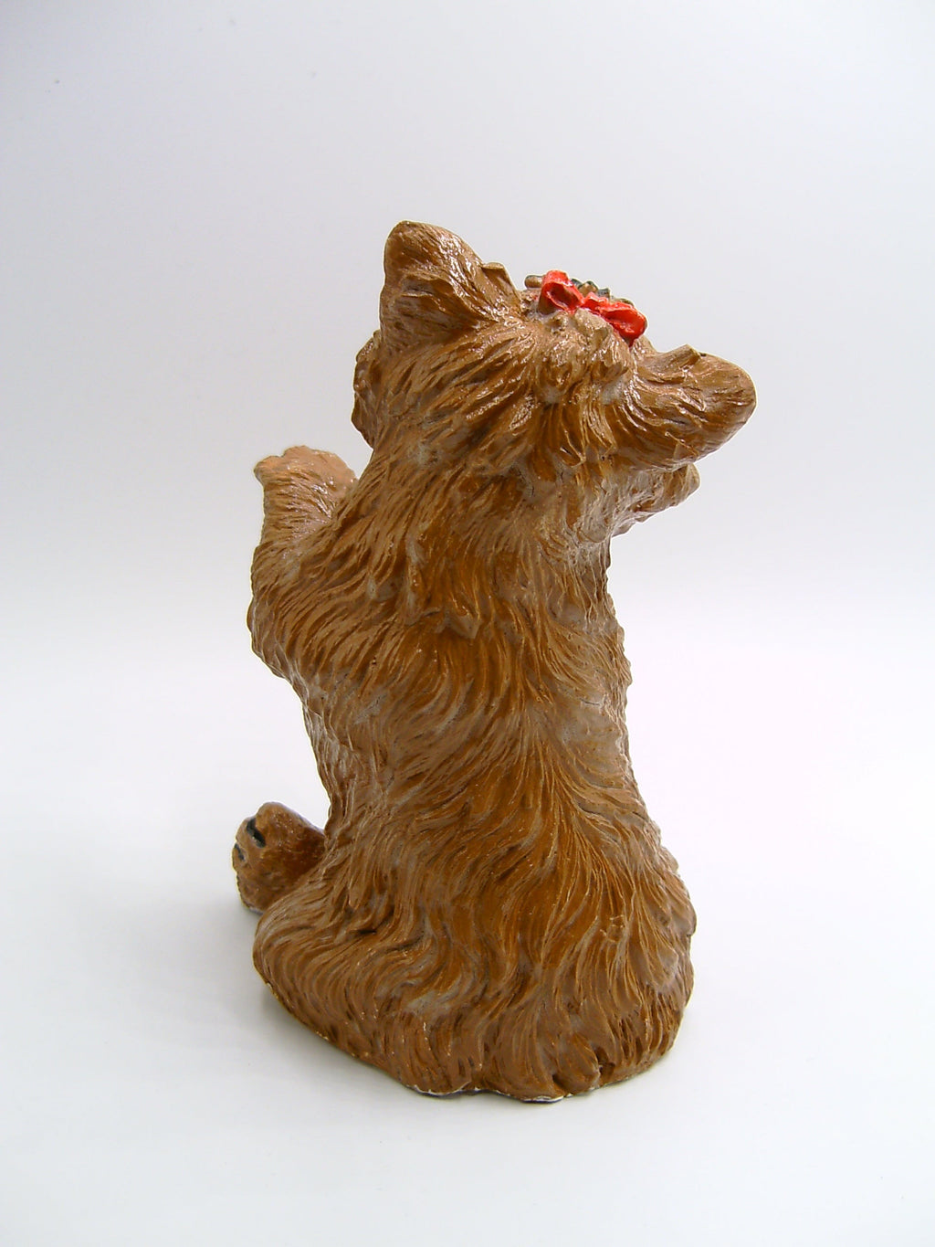 Yorkshire Terrier Dekofigur von hinten