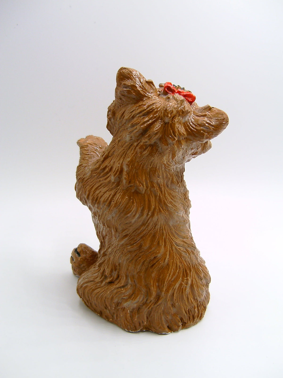 Yorkshire Terrier Dekofigur von hinten