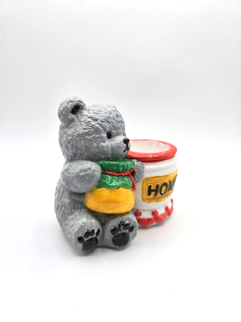 Teddy Kerzenhalter schräg von links