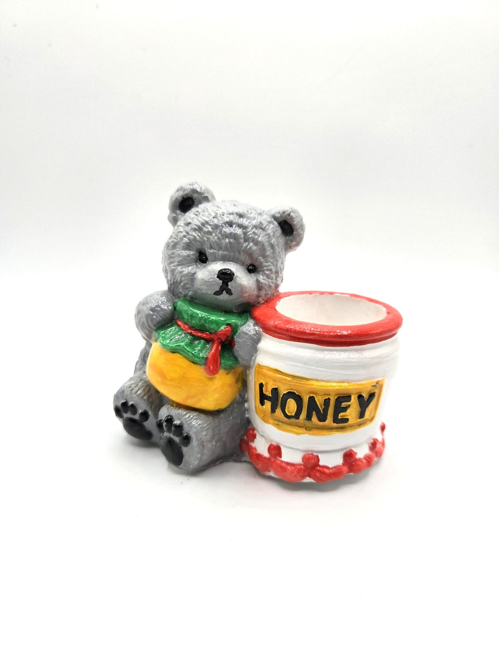 Teddy Kerzenhalter von vorne