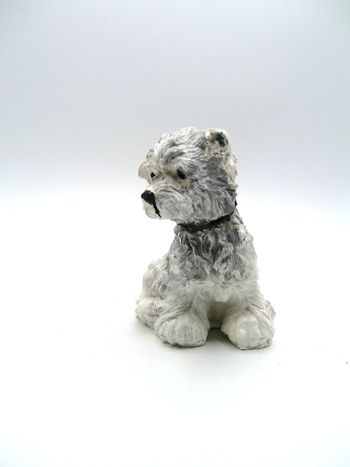 West Highland Terrier Figur seitlich links