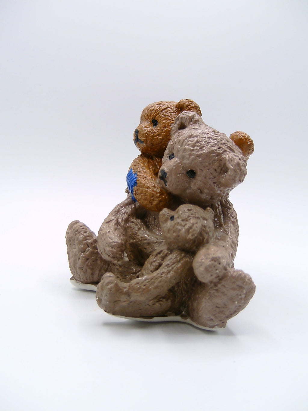 Teddybär-Duo schräg von hinten