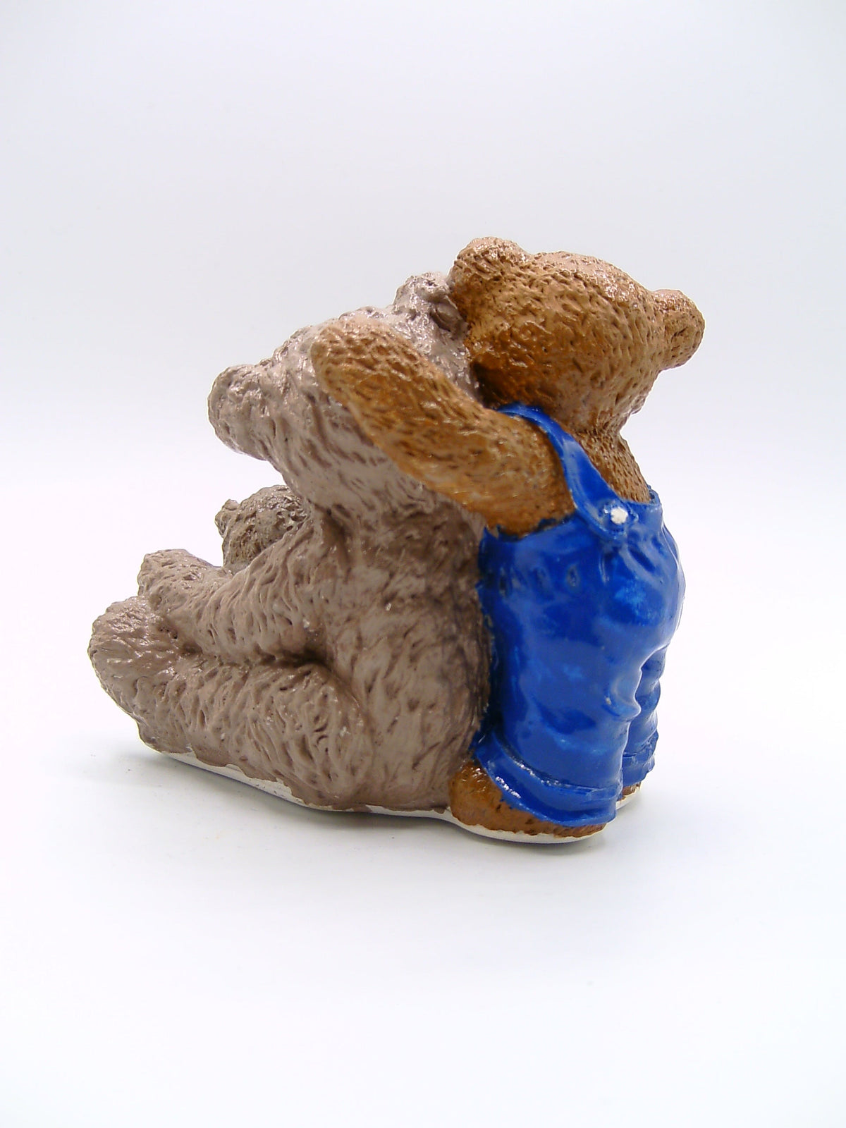 Teddybär-Duo von hinten