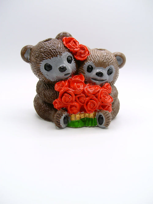 Bärenpärchen Figur von vorne