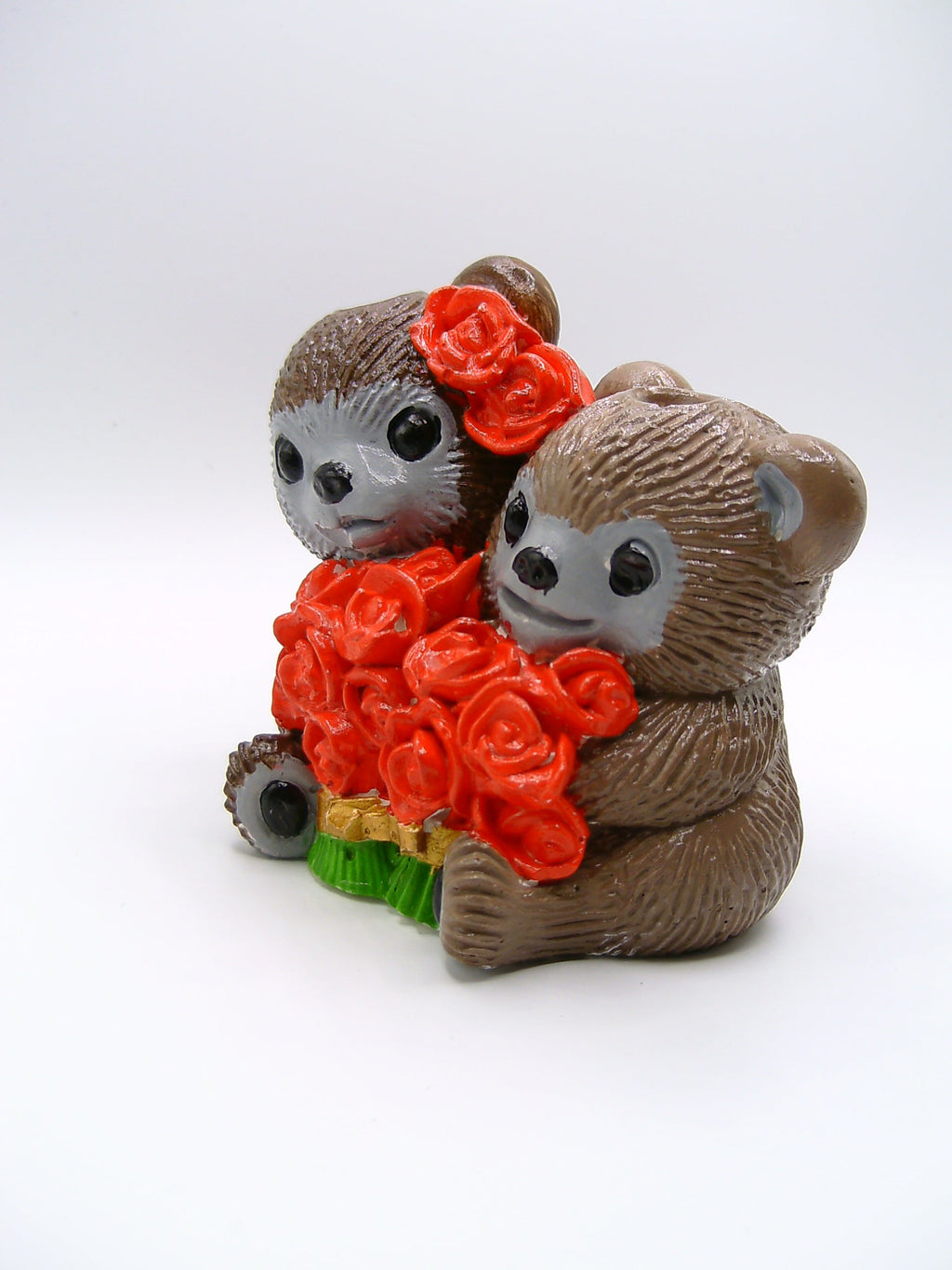 Bärenpärchen Figur seitlich rechts