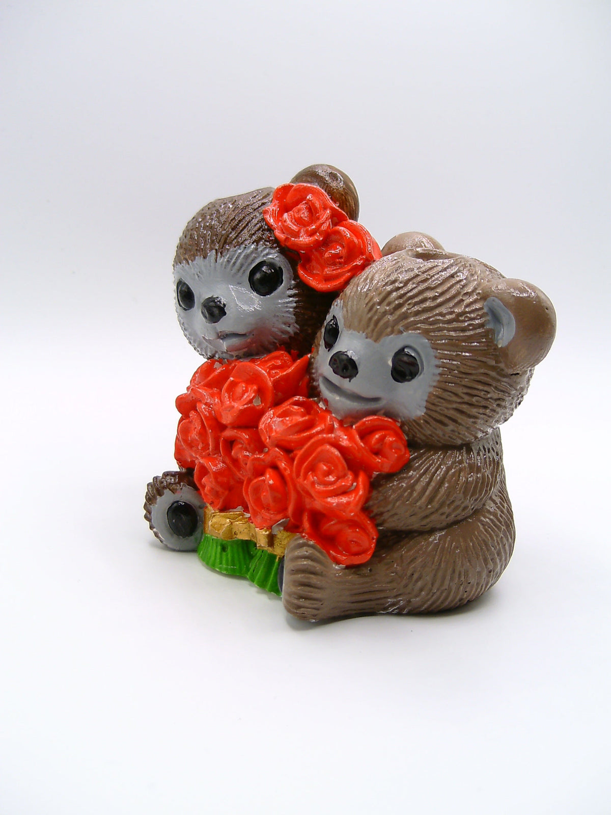 Bärenpärchen Figur seitlich rechts